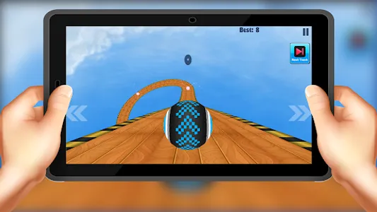 Rolling Ball Impossible road screenshot 13