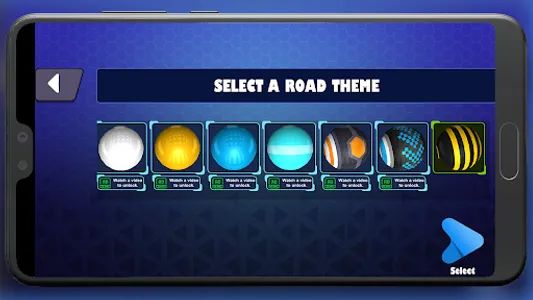 Rolling Ball Impossible road screenshot 5