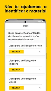 Projeto Comprova screenshot 3