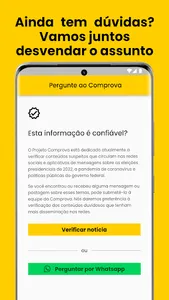 Projeto Comprova screenshot 4