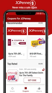 Digital Coupons for JCPenney screenshot 13