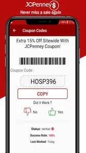 Digital Coupons for JCPenney screenshot 17