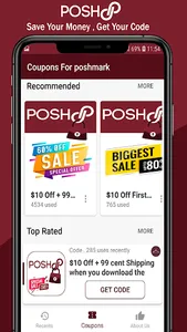 Coupons For Poshmark screenshot 1