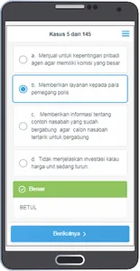 Soal AAJI EXAM Tryout Mobile screenshot 2