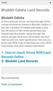 odisha bhulekh , bhunaksha screenshot 3