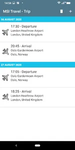 MSI Travel screenshot 1
