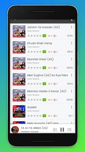 Azadaari Kashmir - MP3 Nauhas, screenshot 3