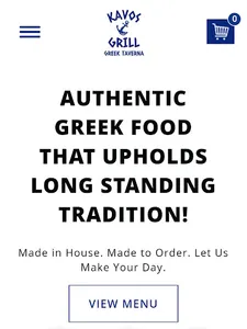 Kavos Grill Greek taverna screenshot 10