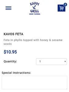 Kavos Grill Greek taverna screenshot 9
