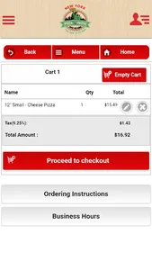 NY Pizza And Pasta Pleasanton screenshot 4