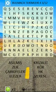 Kelime Bulmaca Oyunu : Gizli B screenshot 2
