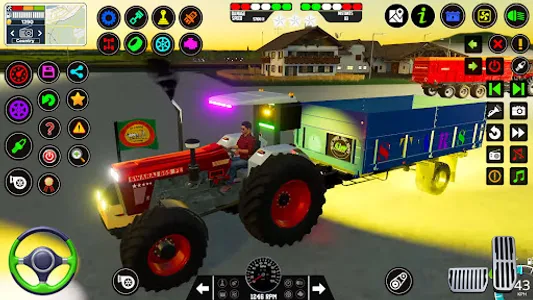 Tractor Farming Games 2023 screenshot 15