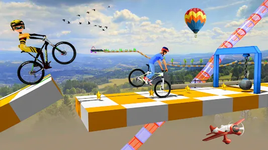 Bikes Hop: Moto Bike Game BMX screenshot 2