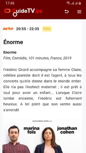 Guide TV Belgique screenshot 2