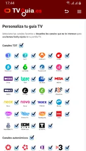 TV Guia Es - Programación TV screenshot 2