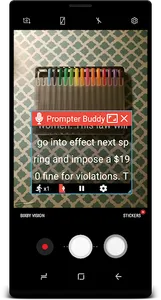 Prompter Buddy - Easy use screenshot 0