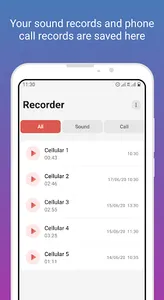 Vsmart Sound Recorder screenshot 1