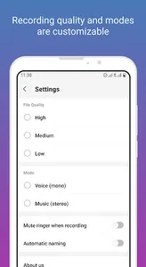Vsmart Sound Recorder screenshot 2