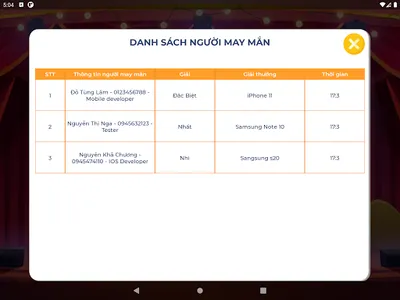 VSS Bốc Thăm screenshot 5