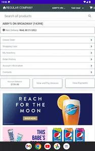 Retailer Portal screenshot 1