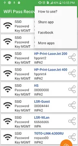 WiFi Password Recovery — Pro screenshot 2