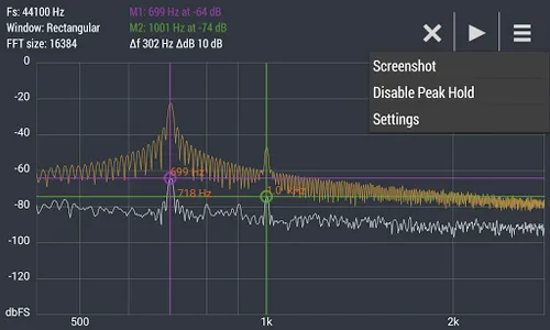 Advanced Spectrum Analyzer PRO screenshot 0