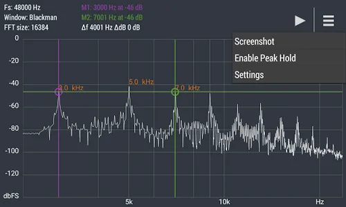 Advanced Spectrum Analyzer PRO screenshot 11