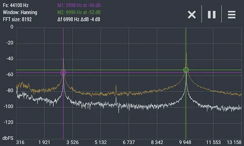 Advanced Spectrum Analyzer PRO screenshot 2