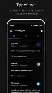 Typesave - System Draft Mode screenshot 0