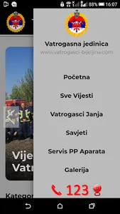 VATROGASNA JEDINICA BIJELJINA screenshot 1