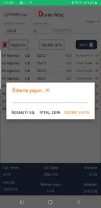 Günlük Yevmiye puantaj defteri screenshot 20
