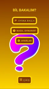 Bil Bakalım Bilgi Yarışması screenshot 0