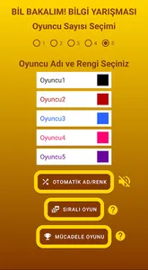 Bil Bakalım Bilgi Yarışması screenshot 1