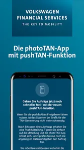 VW Financial Services photoTAN screenshot 0