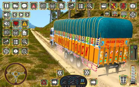 Indian Truck Offroad Cargo 3D screenshot 8