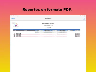 Asistencias screenshot 13