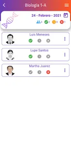 Asistencias screenshot 3