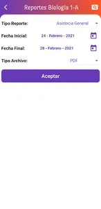 Asistencias screenshot 4