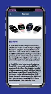 W27 Pro Smart Watch Guide screenshot 2