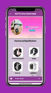 W27 Pro Smart Watch Guide screenshot 0