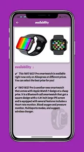 W27 Pro Smart Watch Guide screenshot 2
