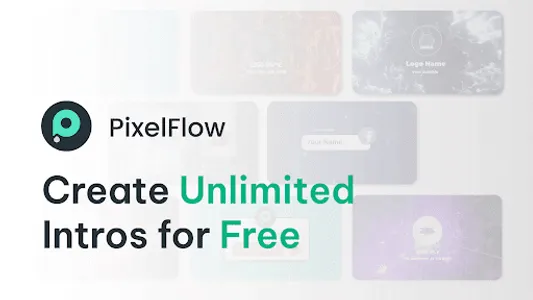 PixelFlow: Intro Video maker screenshot 0