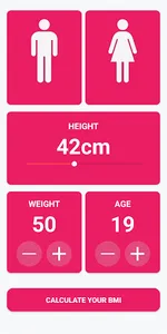 BMI & AGE Calculator screenshot 1