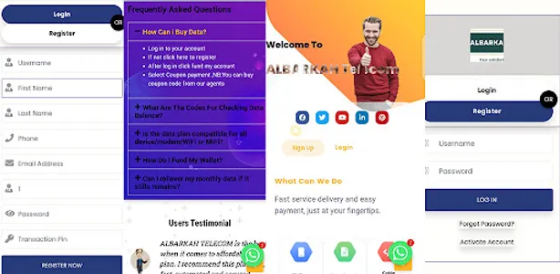 Albarkah Telecom screenshot 0
