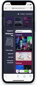 Android App creator by Andromo screenshot 1