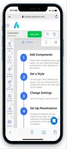 Android App creator by Andromo screenshot 2