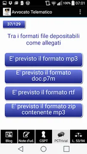 Avvocato Telematico 2015 screenshot 2
