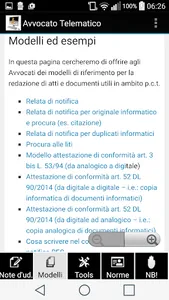 Avvocato Telematico 2015 screenshot 6