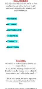 BODYBUILDING DRUGS STEROID GUI screenshot 10