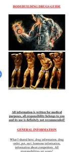 BODYBUILDING DRUGS STEROID GUI screenshot 14